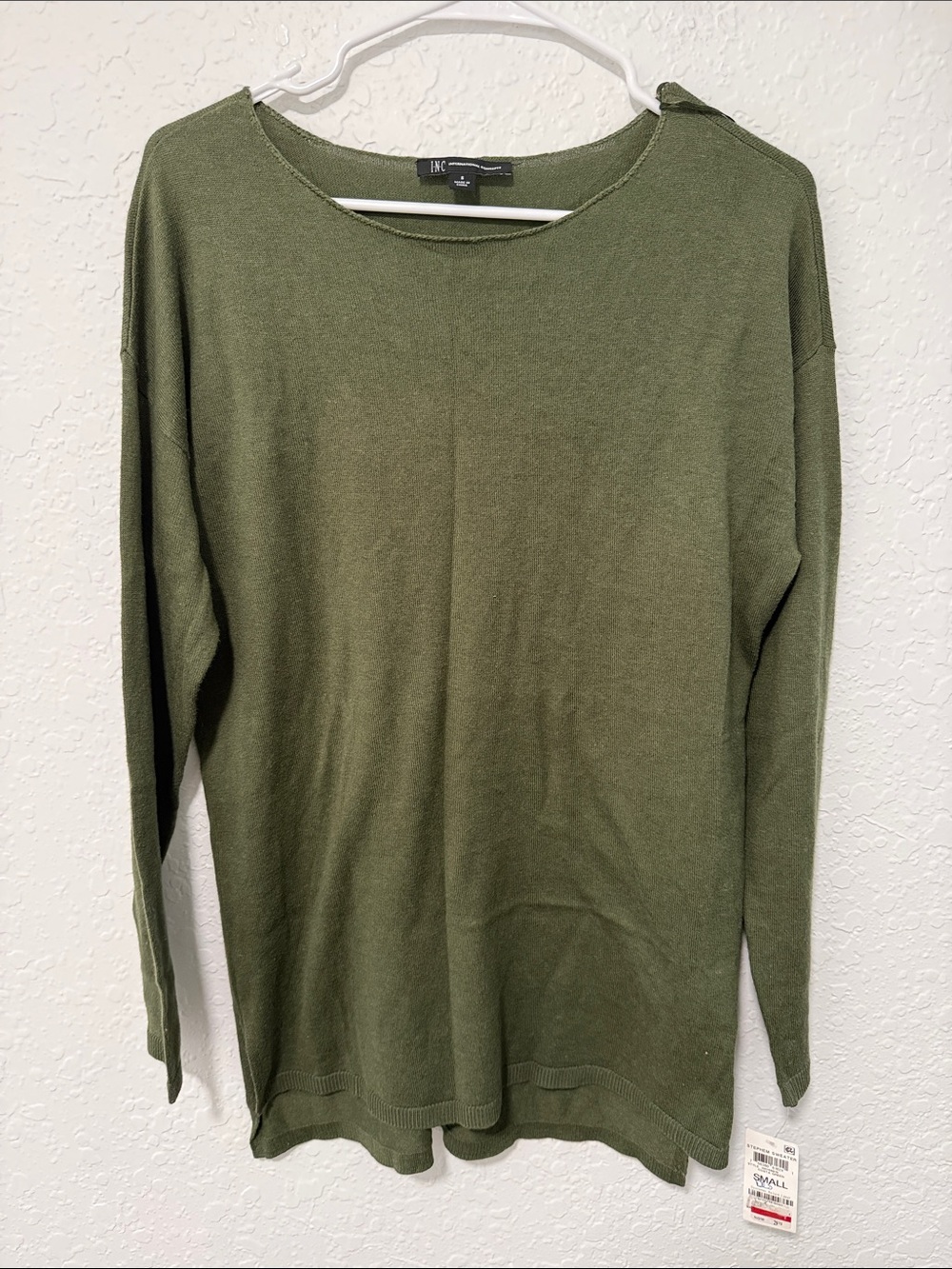NWT INC Olive Green Women’s Sweater - Small
